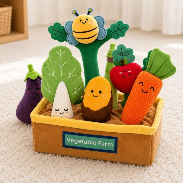 М’яка розвивальна ферма 🥕🍎🐝
