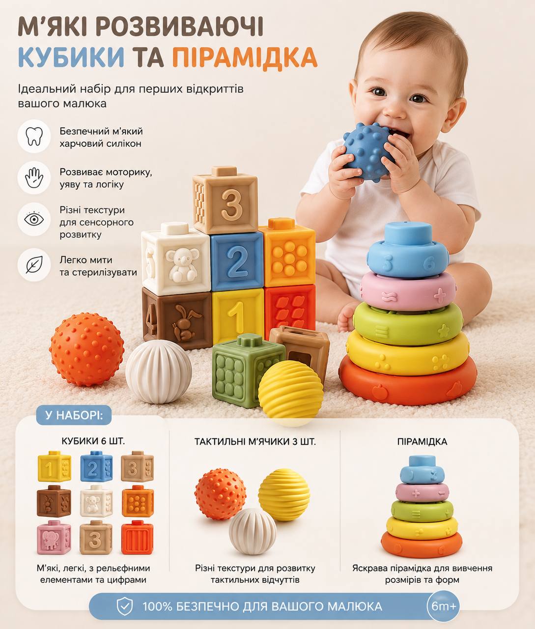 Розвивальний сенсорний набір